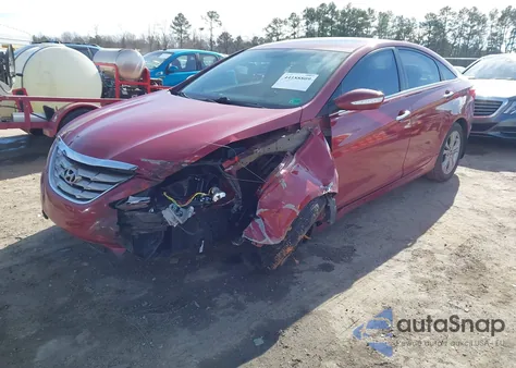 2011 Hyundai Sonata Limited из США, поврежденный, VIN 5NPEC4AC4BH284218